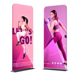 Fabric Banner Display Stand