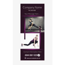 Fitness Banner 7 - Banner Stand 106