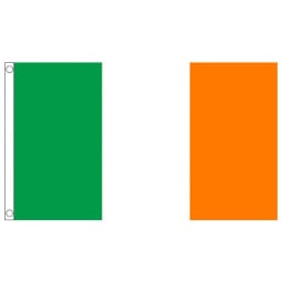 Printed Flag of Ireland - 5ft x 3ft Polyester Flag