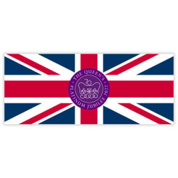 Union Jack - Platinum Jubilee Celebration Banner