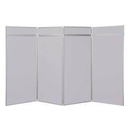 4 Panel Jumbo Folding Display - Aluminium Frame