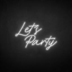 Lets Party LED Wall Sign