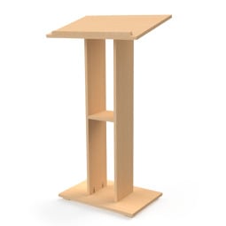 Low Cost Wooden Lectern