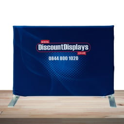Printed Fabric Desktop Display Stand