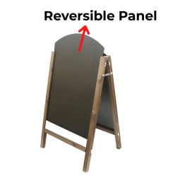 Colour A-Frame Chalkboard with Removable Panels