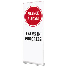 Silence Please - Exams in Progress Sign