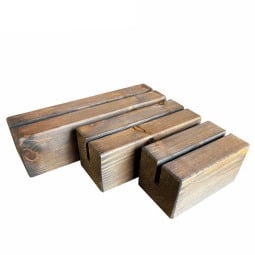 60x60mm Wooden Menu Block
