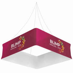 WaveLine Blimp™ Quad - Hanging Banner