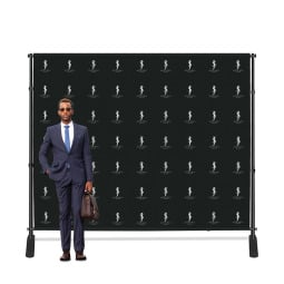 Step and Repeat Press Backdrop - 3m Wide