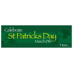 St Patrick's Day - Banner 166