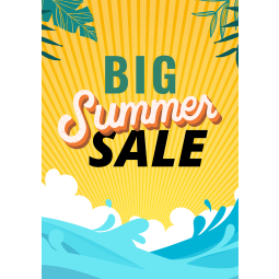 Poster - Big Summer Sale - 196
