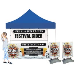 Complete commercial grade tent kit ideal for Market traders