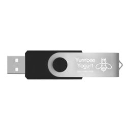 Engraved Folding USB Stick - 4GB