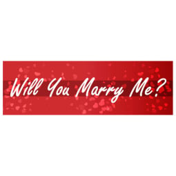 Will You Marry Me - Banner 131