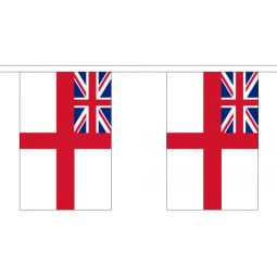 White Ensign Bunting - 10 Flags
