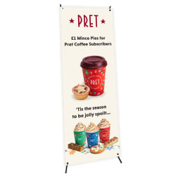 600mm Tensioned Budget Banner