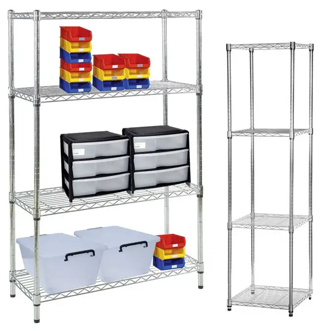 Chrome Shelves