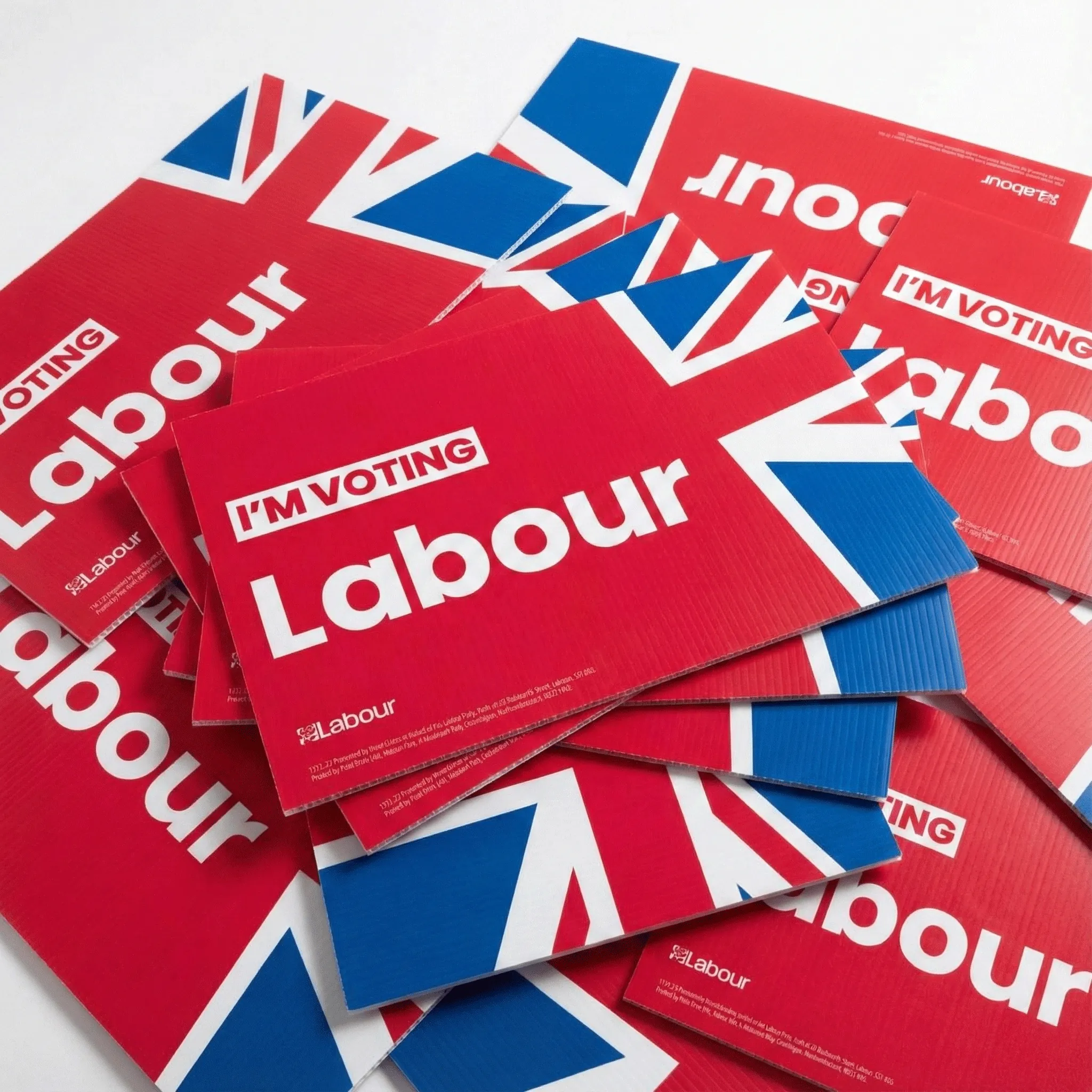 Printed Election Signs