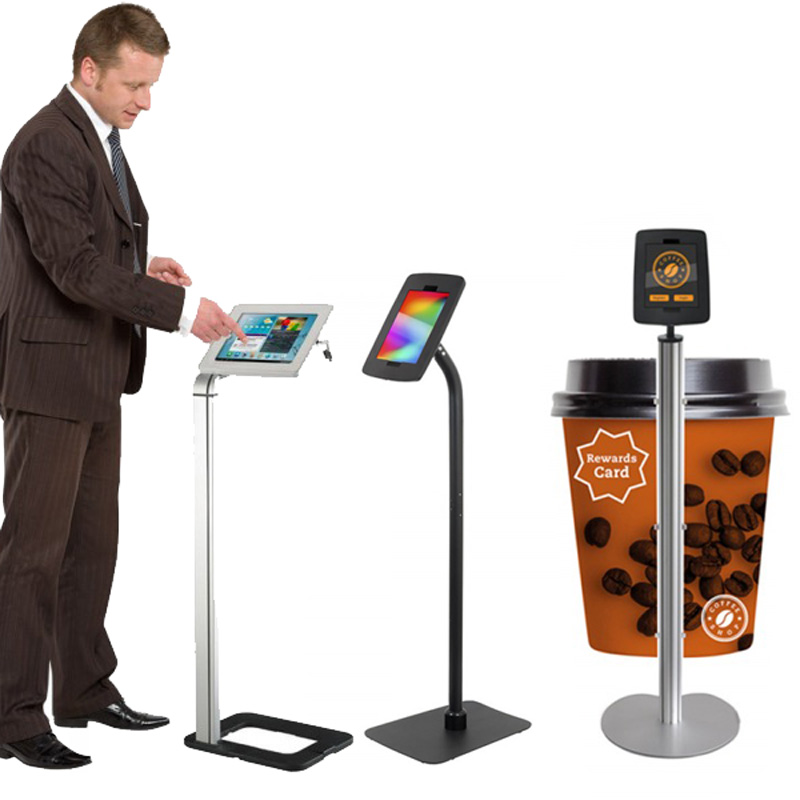 Floor Standing Tablet Holders