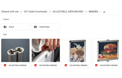 Google Drive Image Downloads