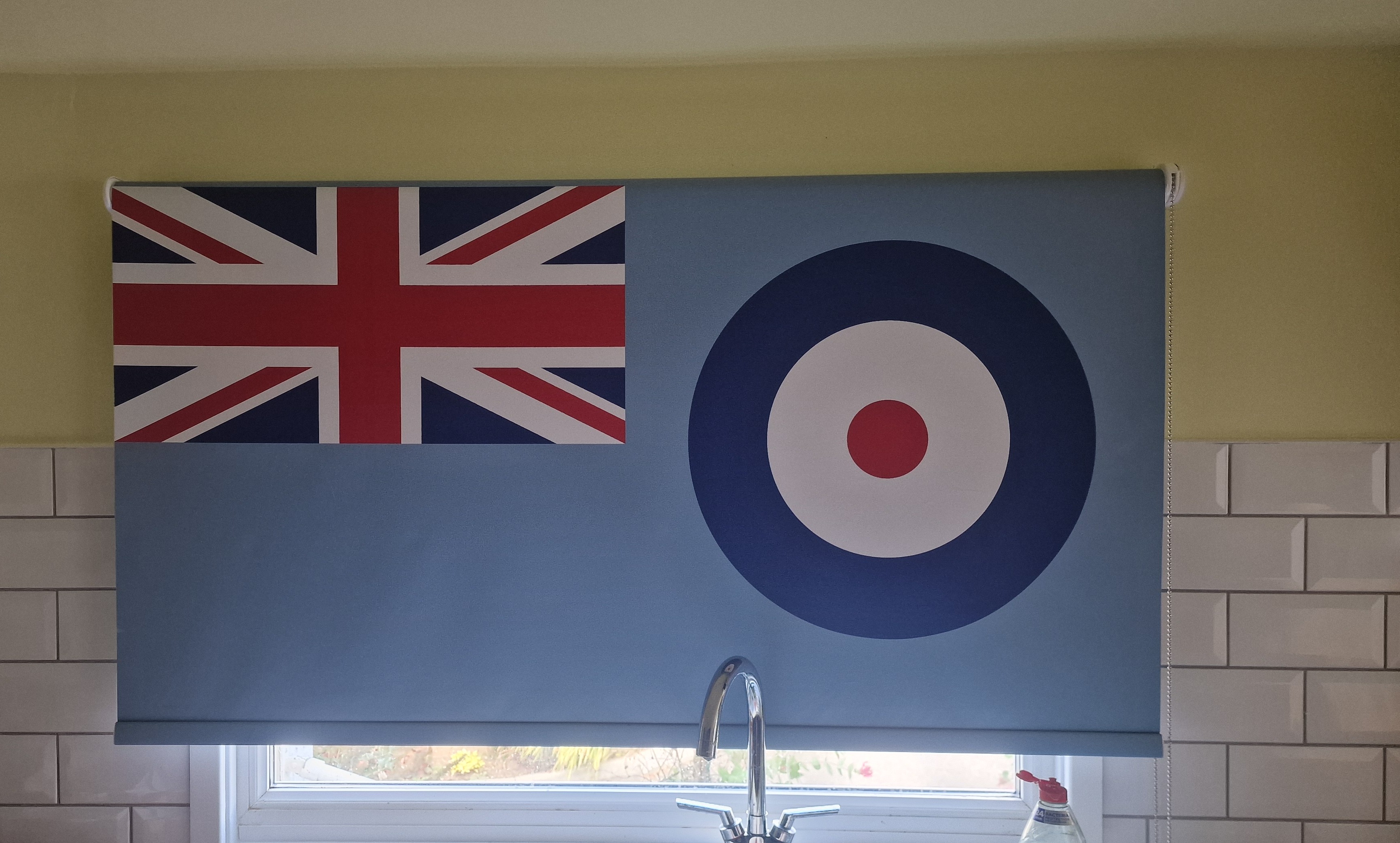 A real photo of Custom Printed Logo Blinds by Tim Feast (2)