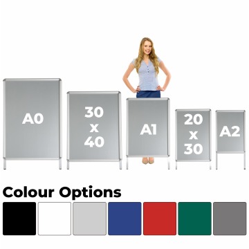 Coloured Frame A1 Poster A Board