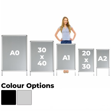 20" x 30" Poster Snap Shut A Board