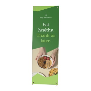Eco-Friendly Bamboo X-Banner Stand