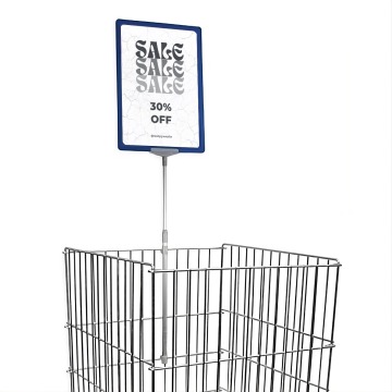 Basket Mounted Showcard Holders - Pack of 10 