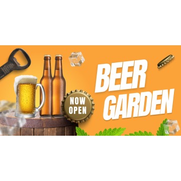 Beer Garden - Banner 106