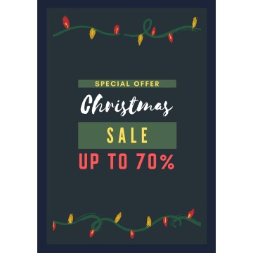 Christmas Sale - Poster 174
