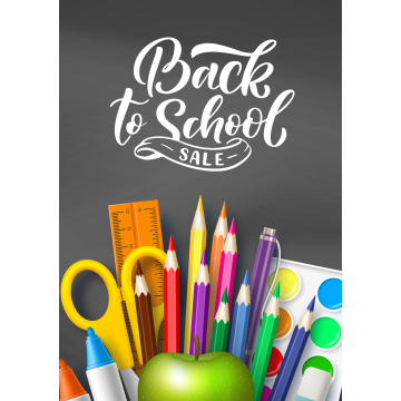 Back to school poster sale