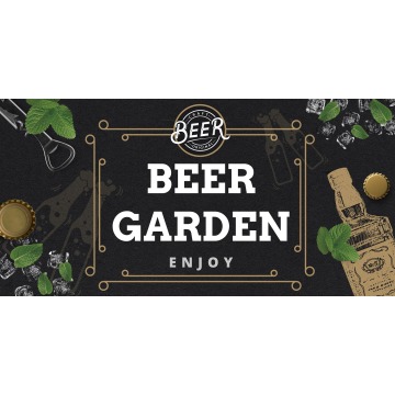 Beer Garden - Banner 108