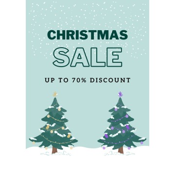 Poster - Christmas Sale - 230