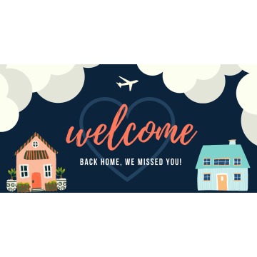 Banner - Welcome Home - 391