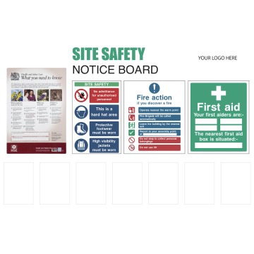 Customisable Site Safety Board