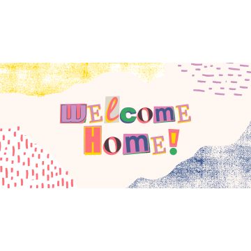 Banner - Welcome Home - 388