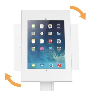 Tabletop Lockable iPad Kiosk