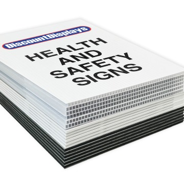 Site Office Left Arrow - Pack of 6 | Correx | Foamex | Dibond | Vinyl