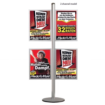 Multi pocket poster display system