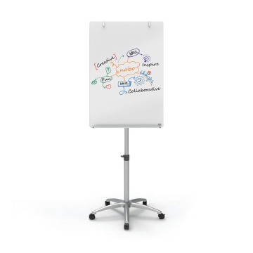 Premium Glass Flipchart Easel 