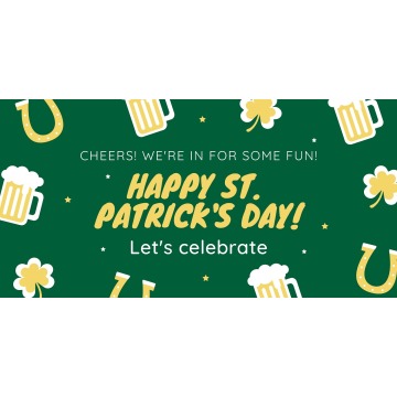 St Patrick's Day - Banner 167