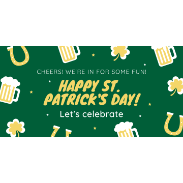 St Patrick's Day - Banner 167