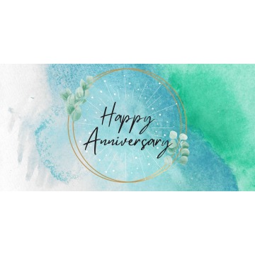 Banner - Happy Anniversary - 355