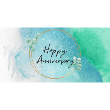 Banner - Happy Anniversary - 355