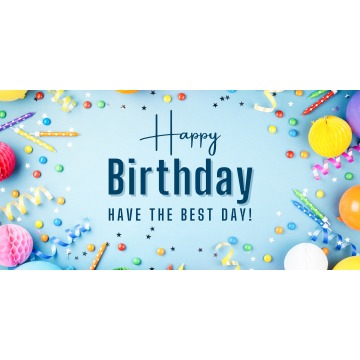 Happy Birthday - Banner 102