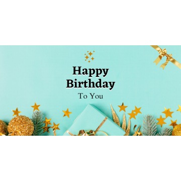 Banner - Happy Birthday - 364