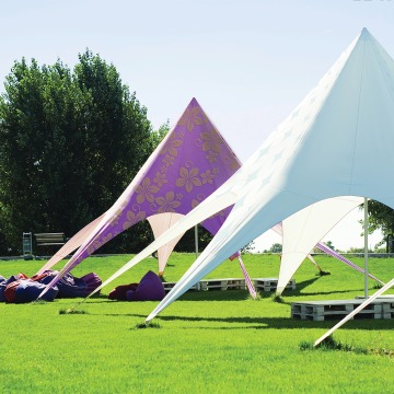 Custom Printed Star Tent