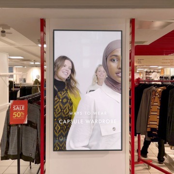 4K Large Format Commercial Display - 65" to 86"