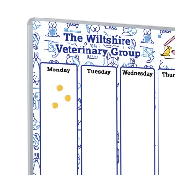 Custom Printed Magnetic Whiteboard